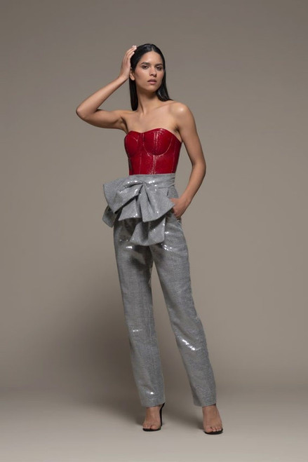 Shop Isabel Sanchis Bossico Strapless Bodice And Pants