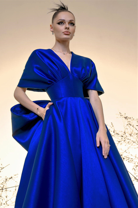 Mark Bumgarner Silk Gazar Glitter Tulle Gown | ModeSens