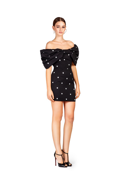 Bow Dot Cocktail Dress