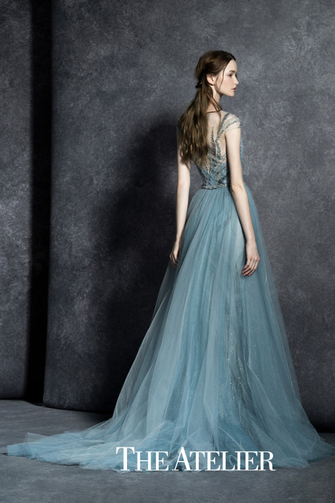 Anna Cap Sleeve Gown