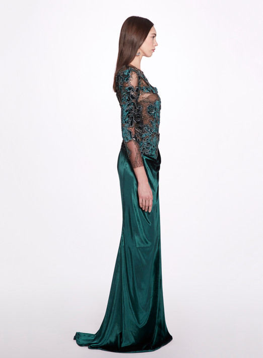 Emerald Gown