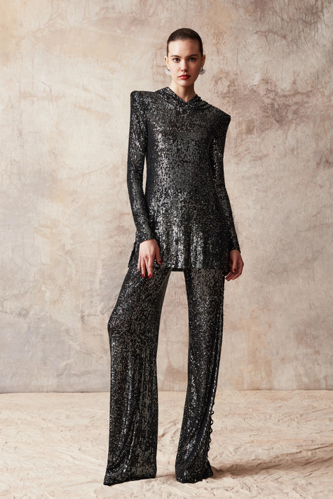 Sequin Tunic with Pants