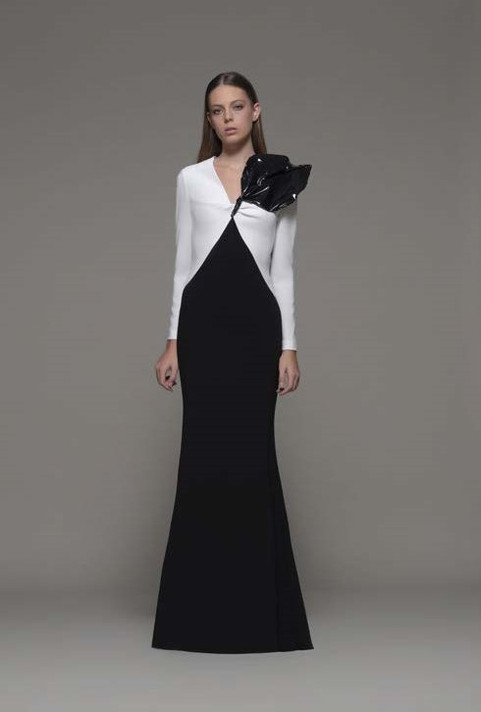 Armo Long Sleeve Gown