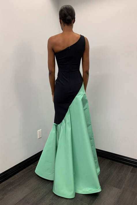 One Shoulder Auline Gown