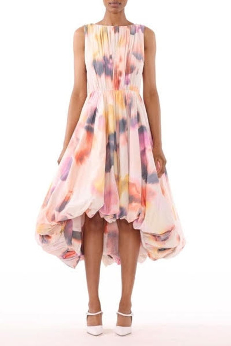 Sleeveless Iris Wrap Cocktail Dress