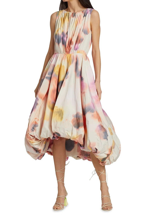 Sleeveless Iris Wrap Cocktail Dress