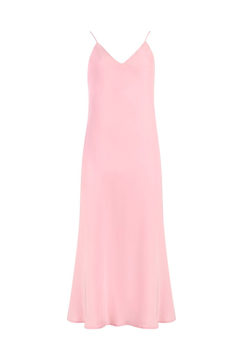 Silk-Lined Slip Dress