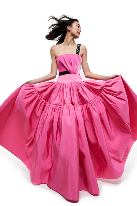 Powder Pink Ball Gown