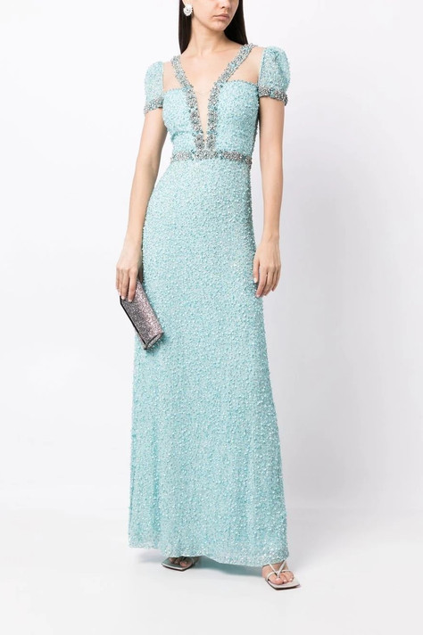 Pastel Blue Love Gown