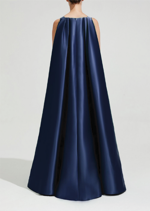 Luna Navy Gown