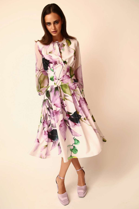 Long Sleeve Midi-Dress