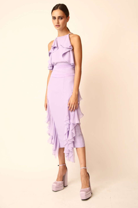 Basic Crepe Top and Skirt