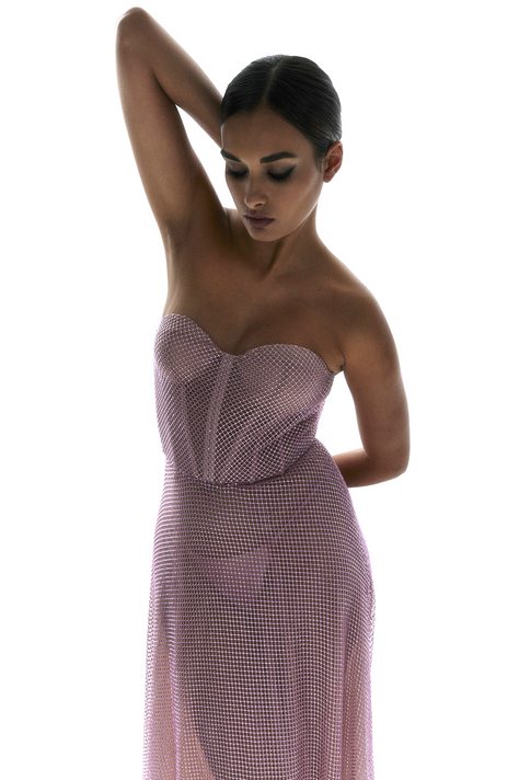 Crystal Mesh Dress