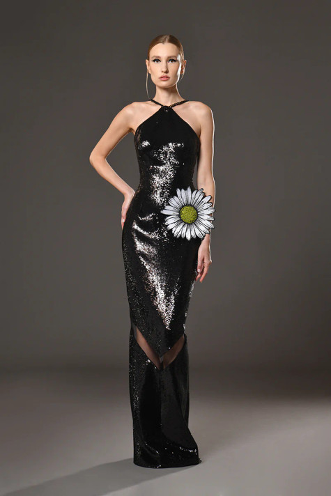 Sleeveless Flower Dress