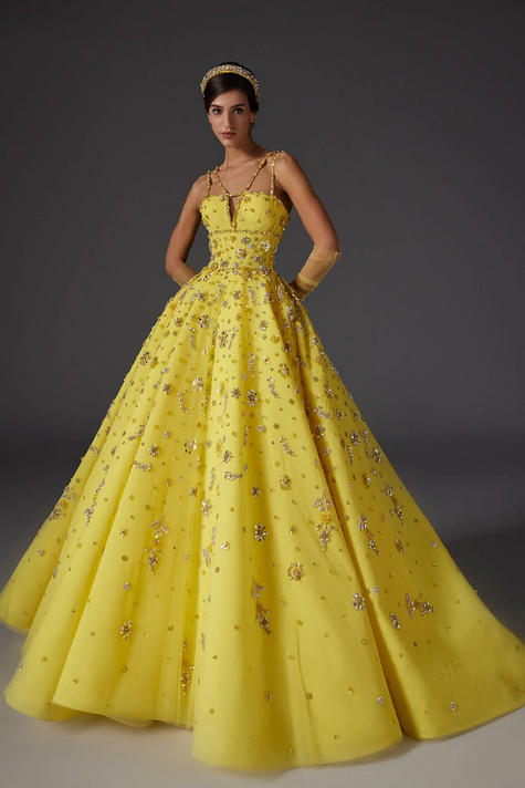 Fully Embellished Ball Gown