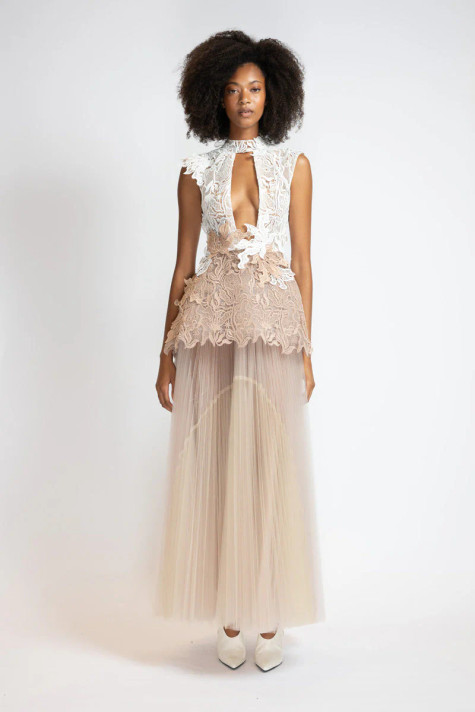 A-Line Nomad Lace Gown