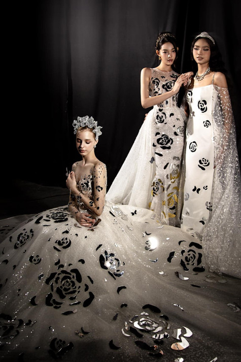Shimmering Sequin Gown