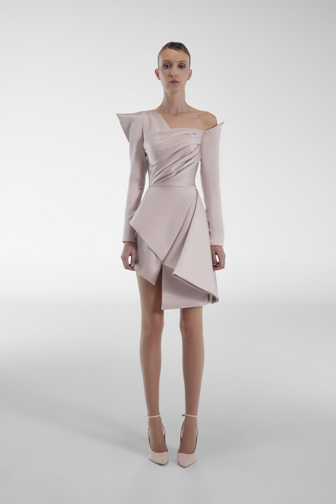 Short Satin Dress