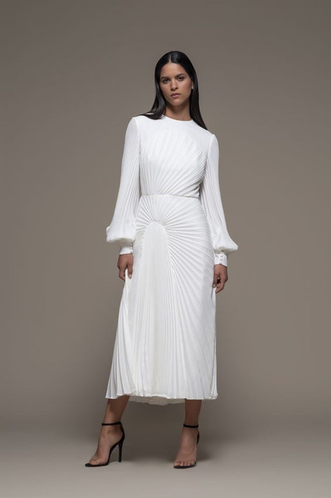 Baselga Long Sleeve Midi Dress