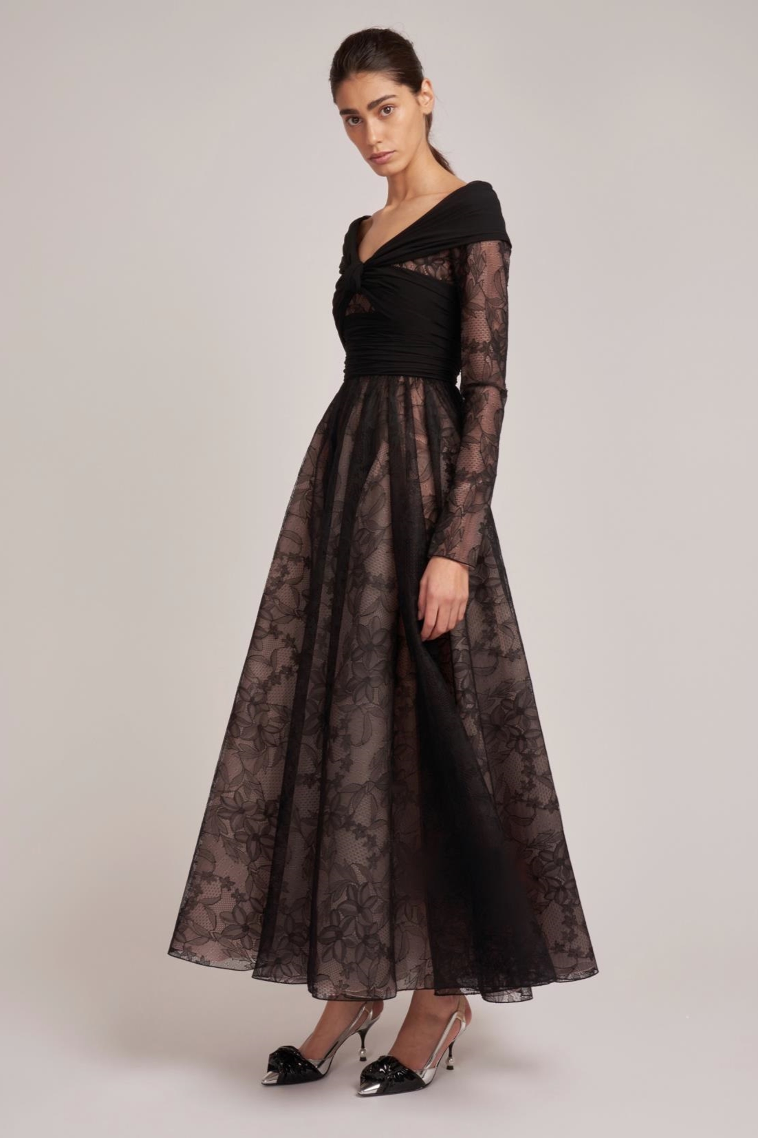 Giambattista Valli Chantilly Lace Dress-District 5 Boutique