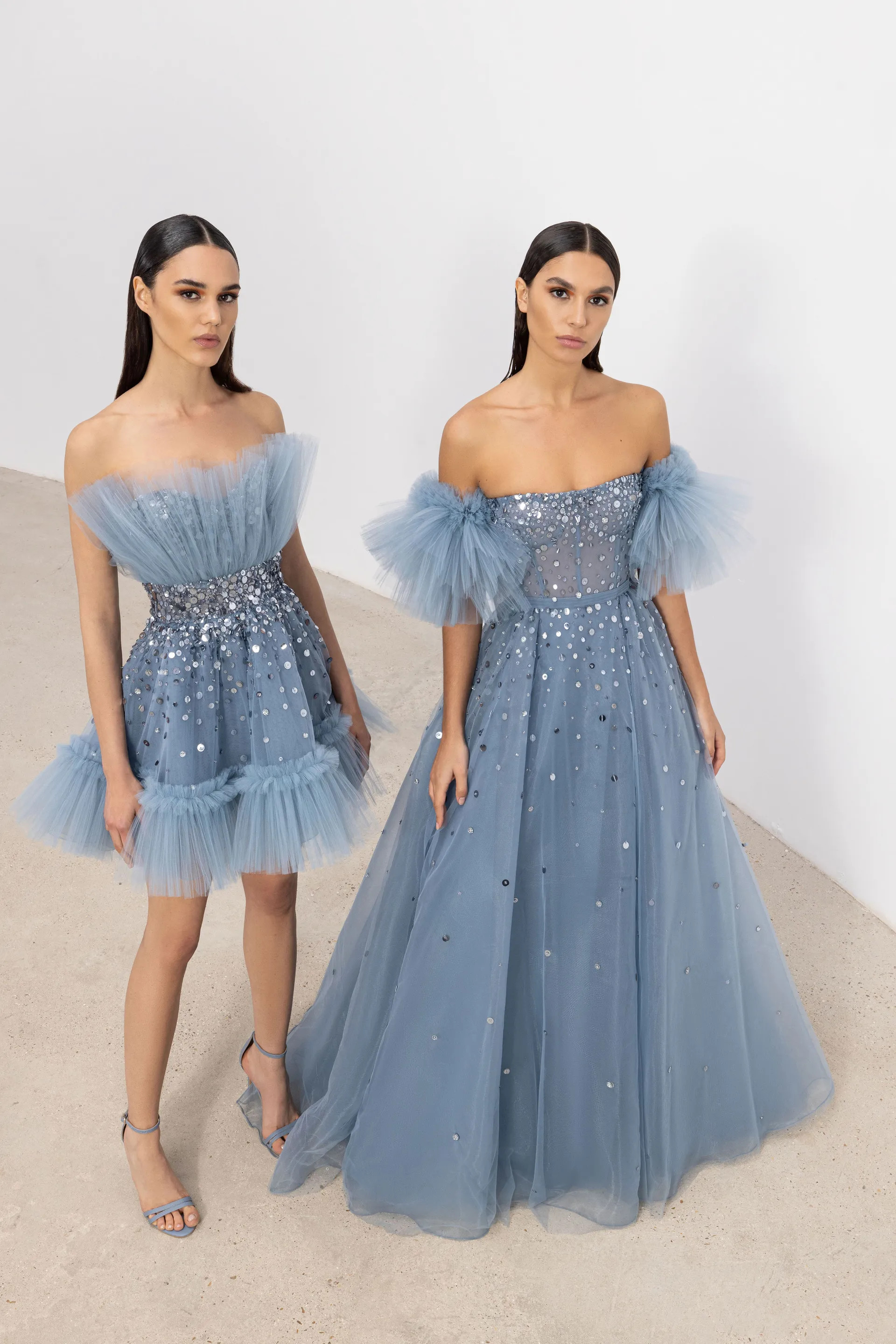 Zuhair Murad Stone Embellished Strapless Gown - District 5 Boutique