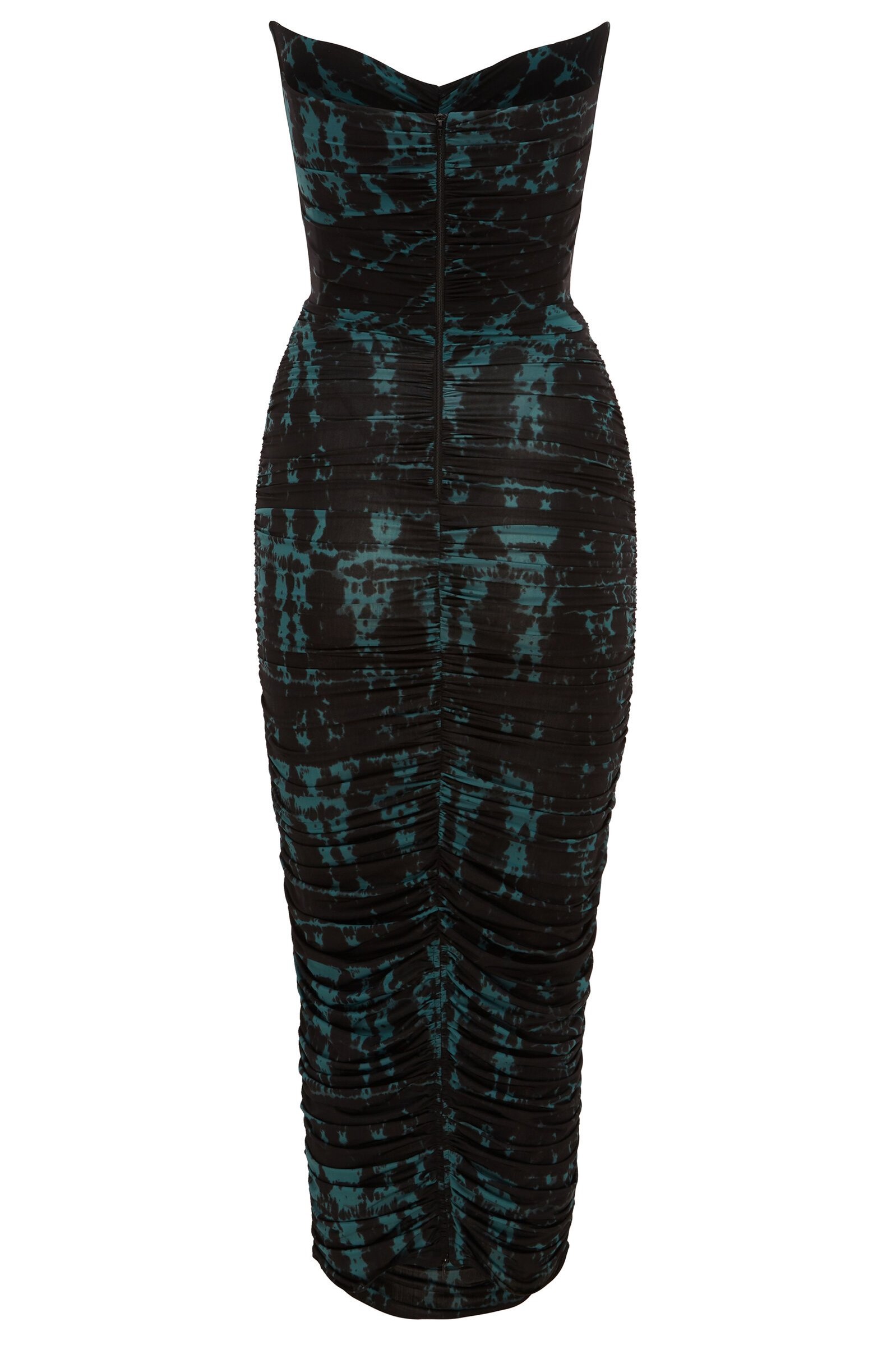 Alex Perry Dana Strapless Bodycon Dress In Black