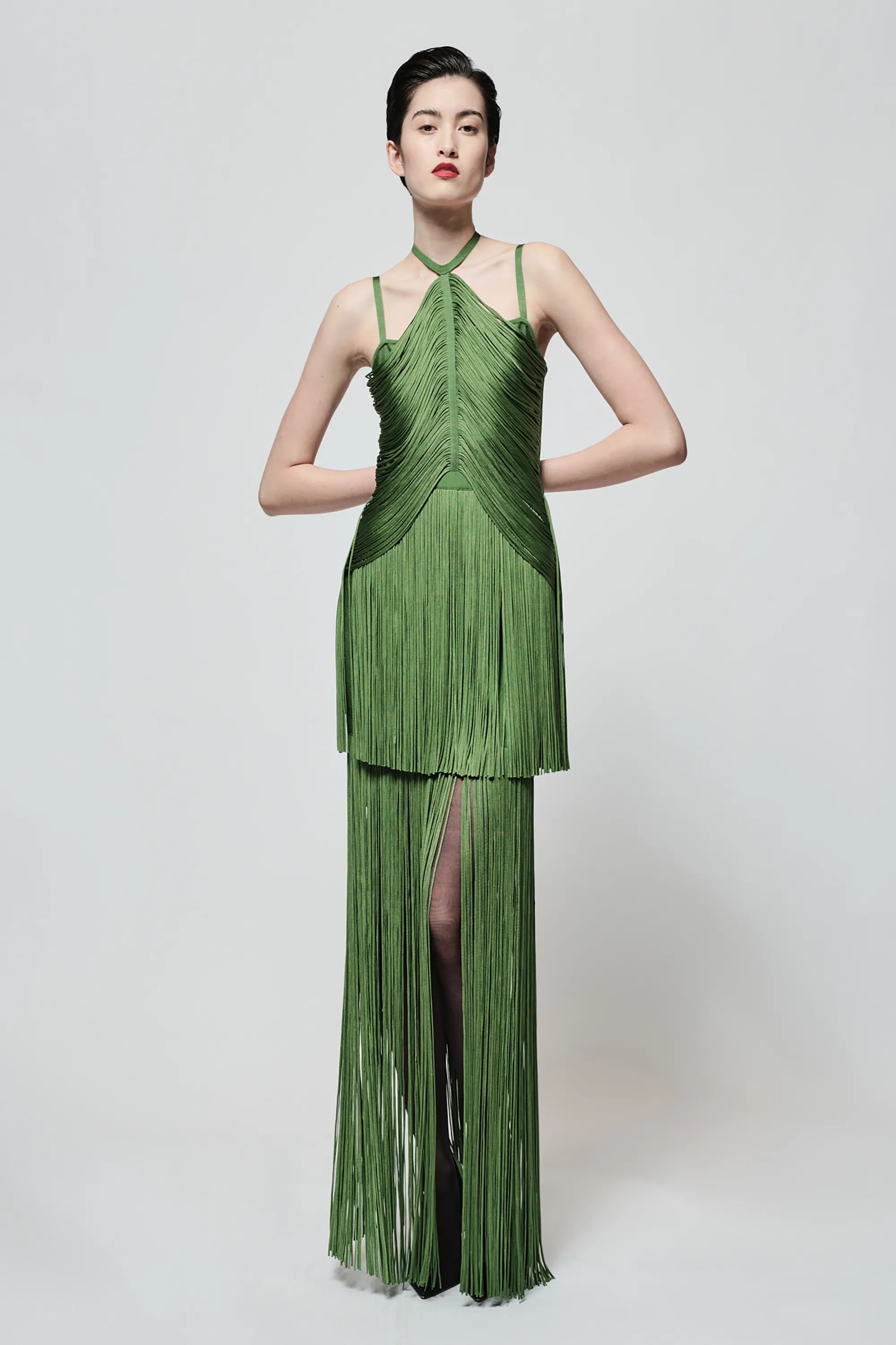 Swing fringe dress – Diana Mahrach Couture