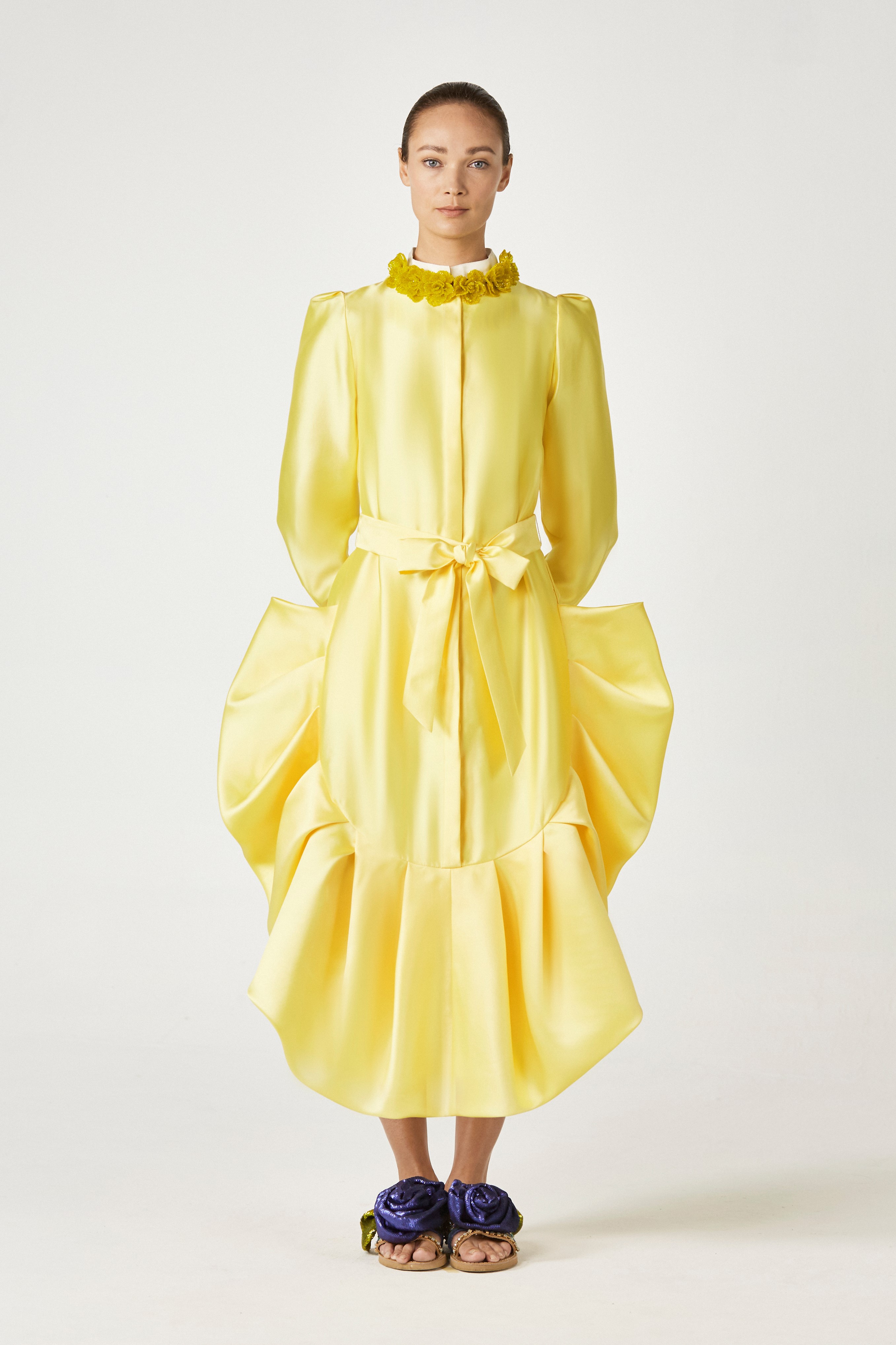 Taffeta shirt dress clearance