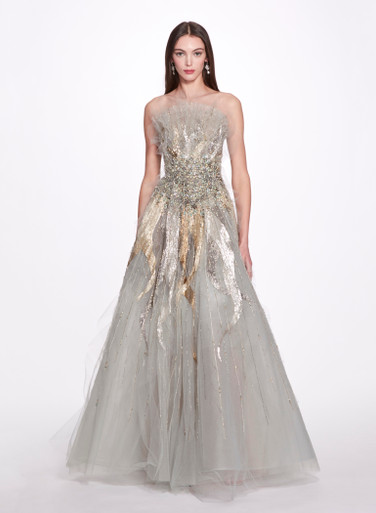 Marchesa sales formal gowns