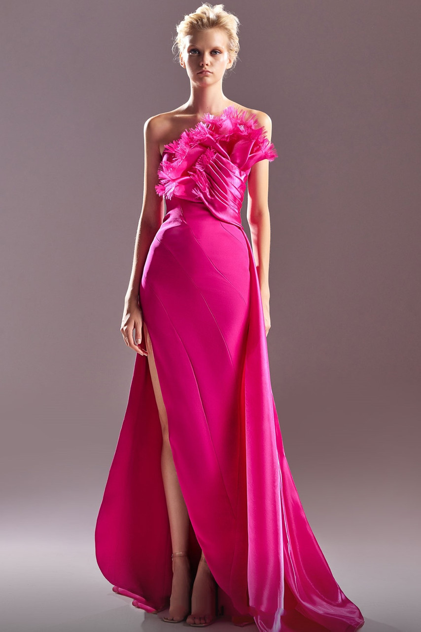 Gaby Charbachy Strapless Paradise Gown