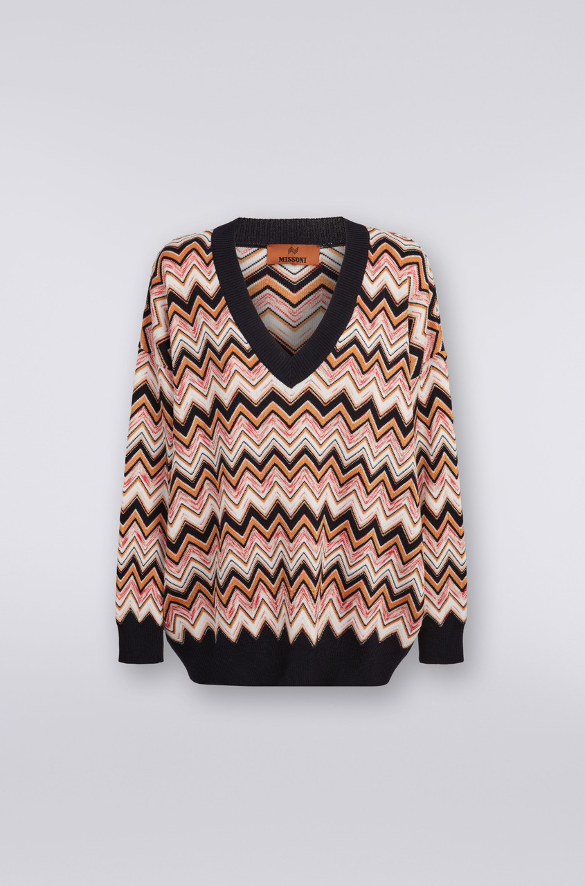 Missoni Oversized Sweater In Multi