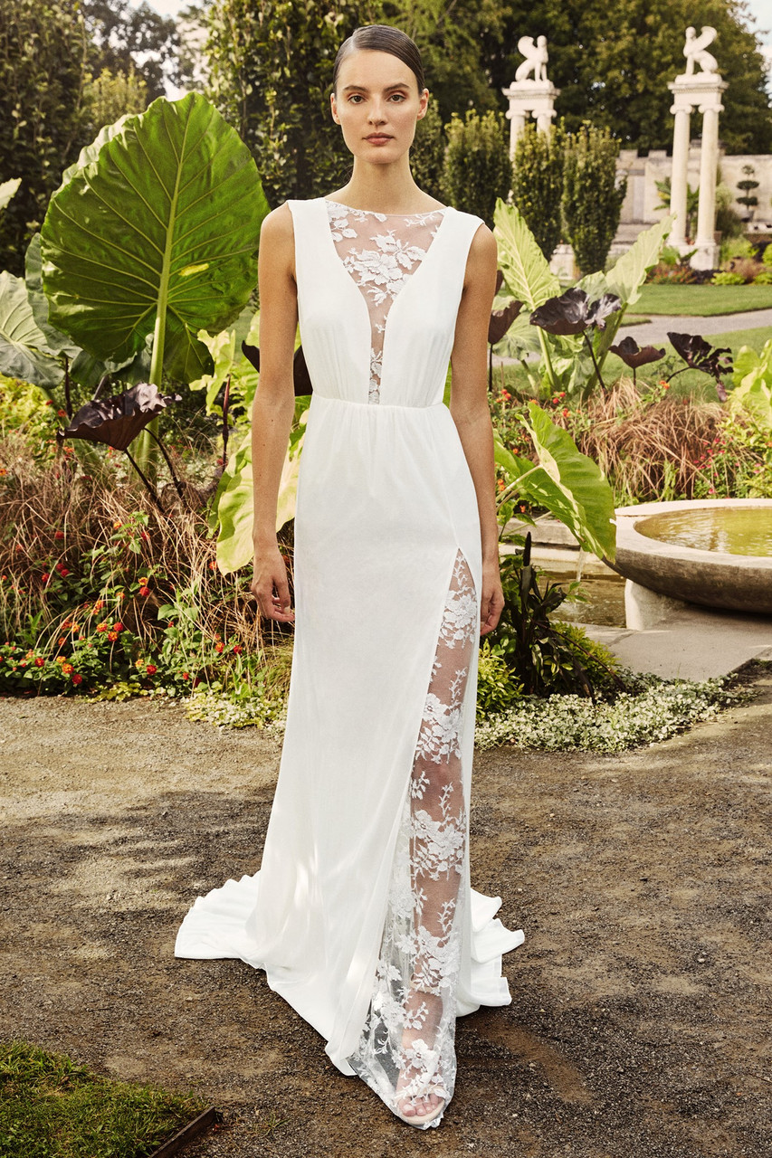Andrew Kwon Aphrodite Gown In Multi