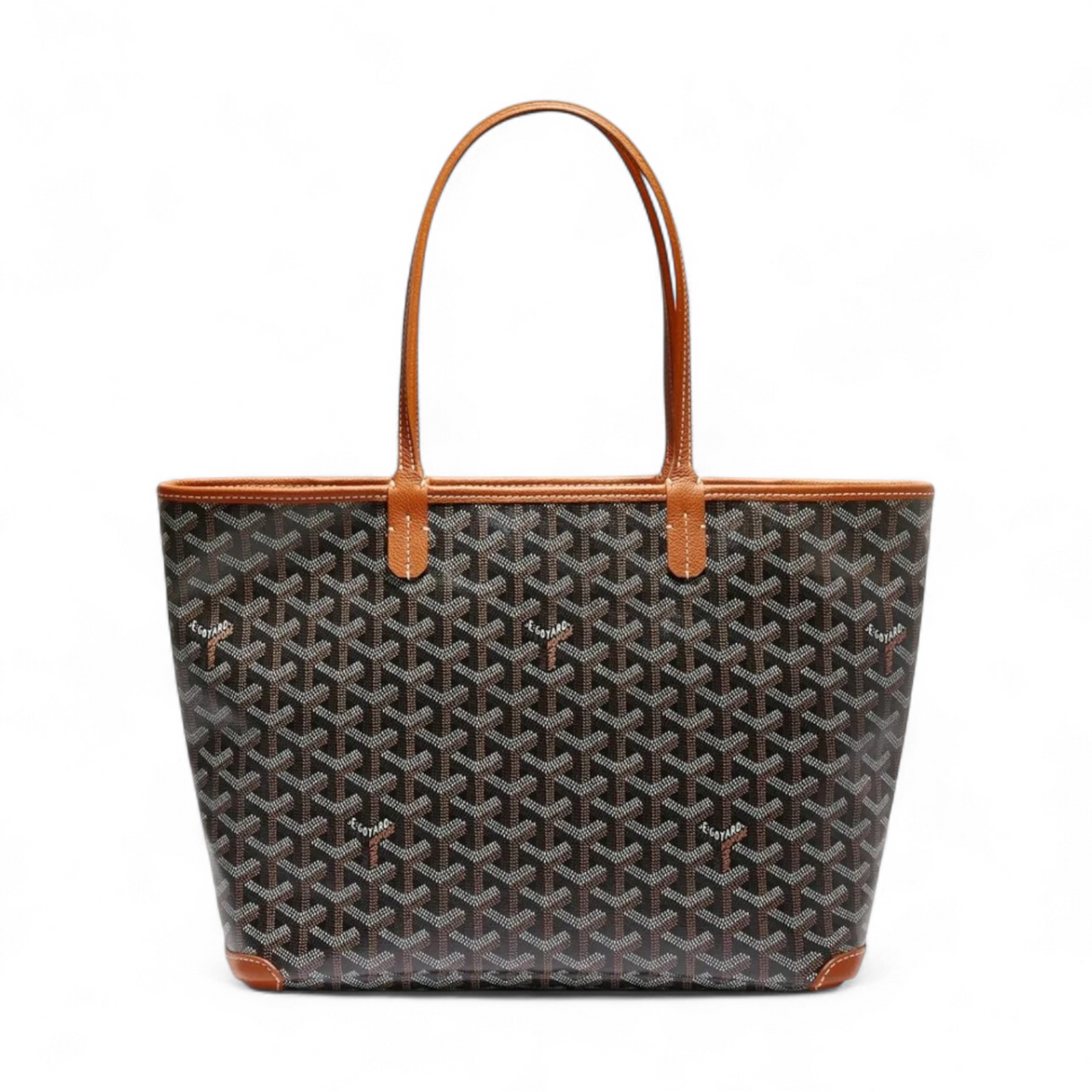 GOYARD ARTOIS PM WOMEN BLACK & TAN BAG (Ref GO-BLACK-B-27479)