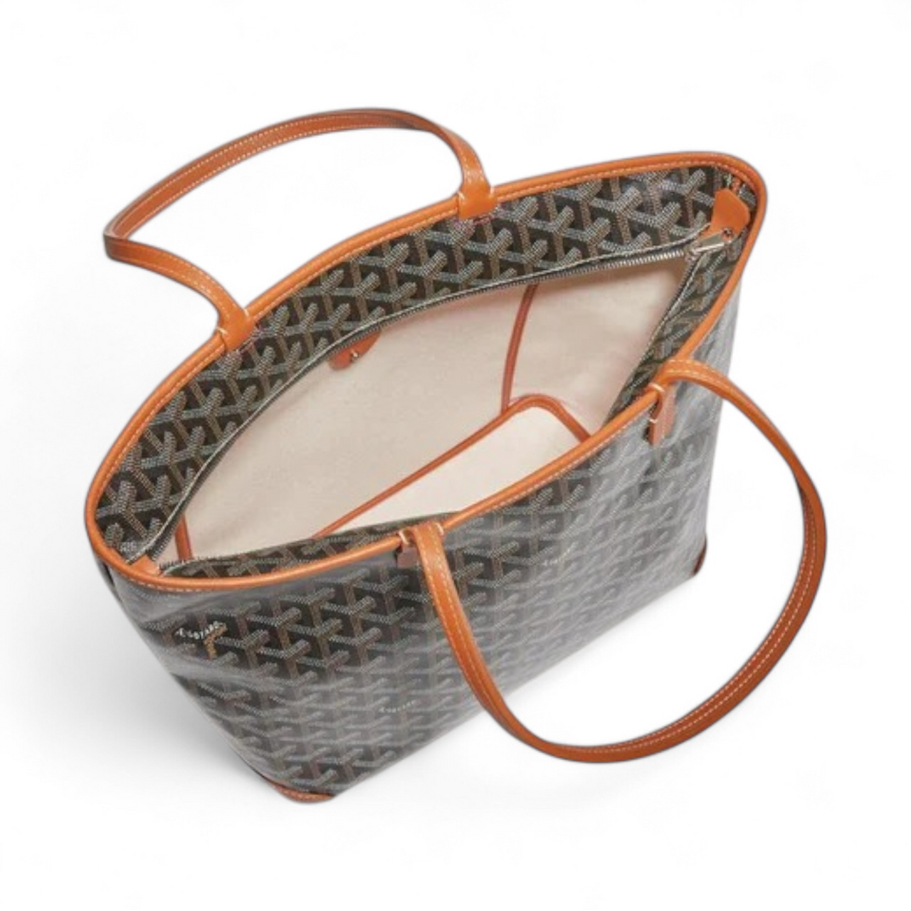 GOYARD ARTOIS PM WOMEN BLACK & TAN BAG (Ref GO-BLACK-B-27479)