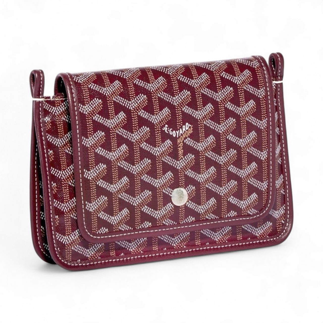 GOYARD PLUMET POCKET BURGUNDY WALLET (Ref GO-BURGU-W-29848)