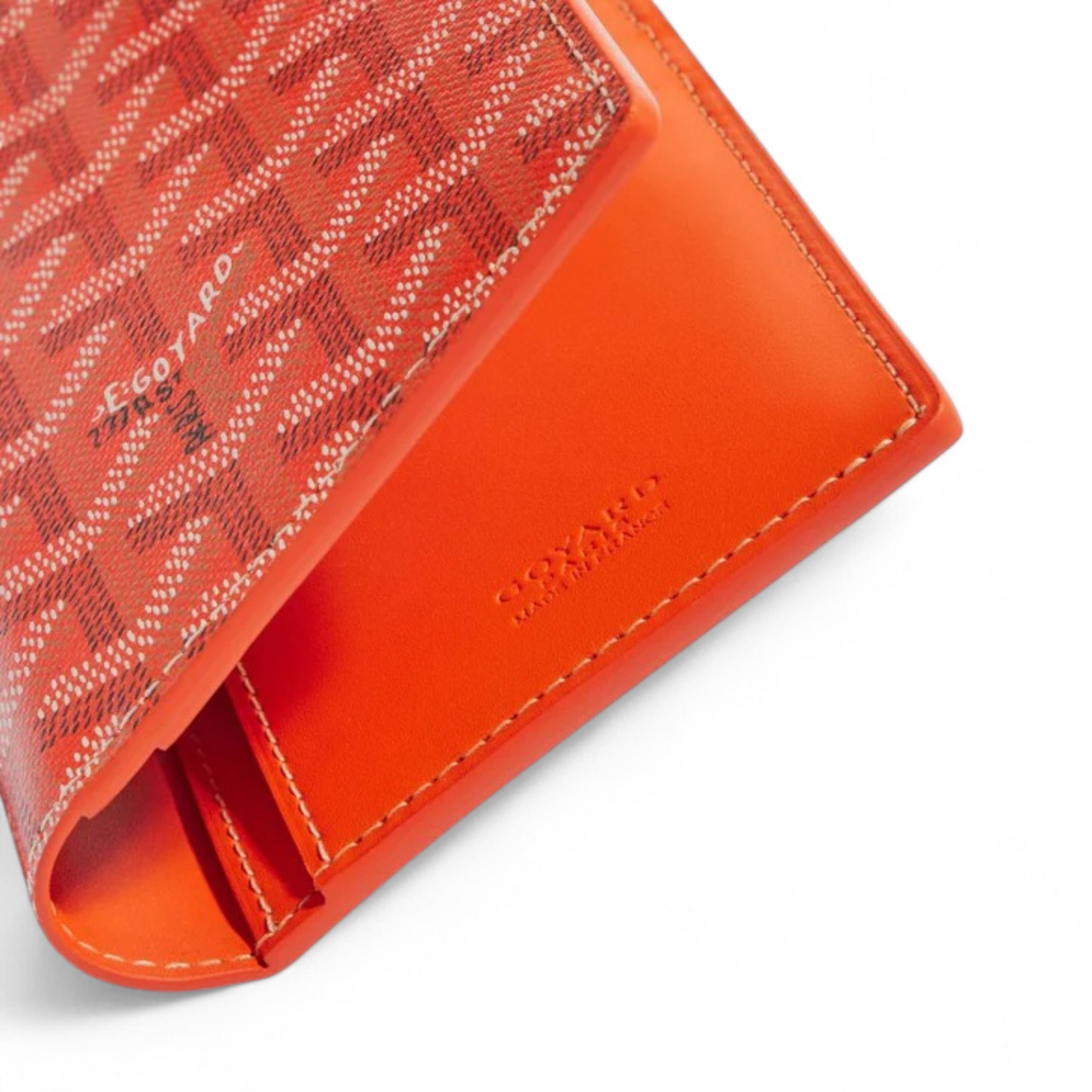 GOYARD SAINT-ROCH ORANGE WALLET (Ref GO-ORANG-W-29854)