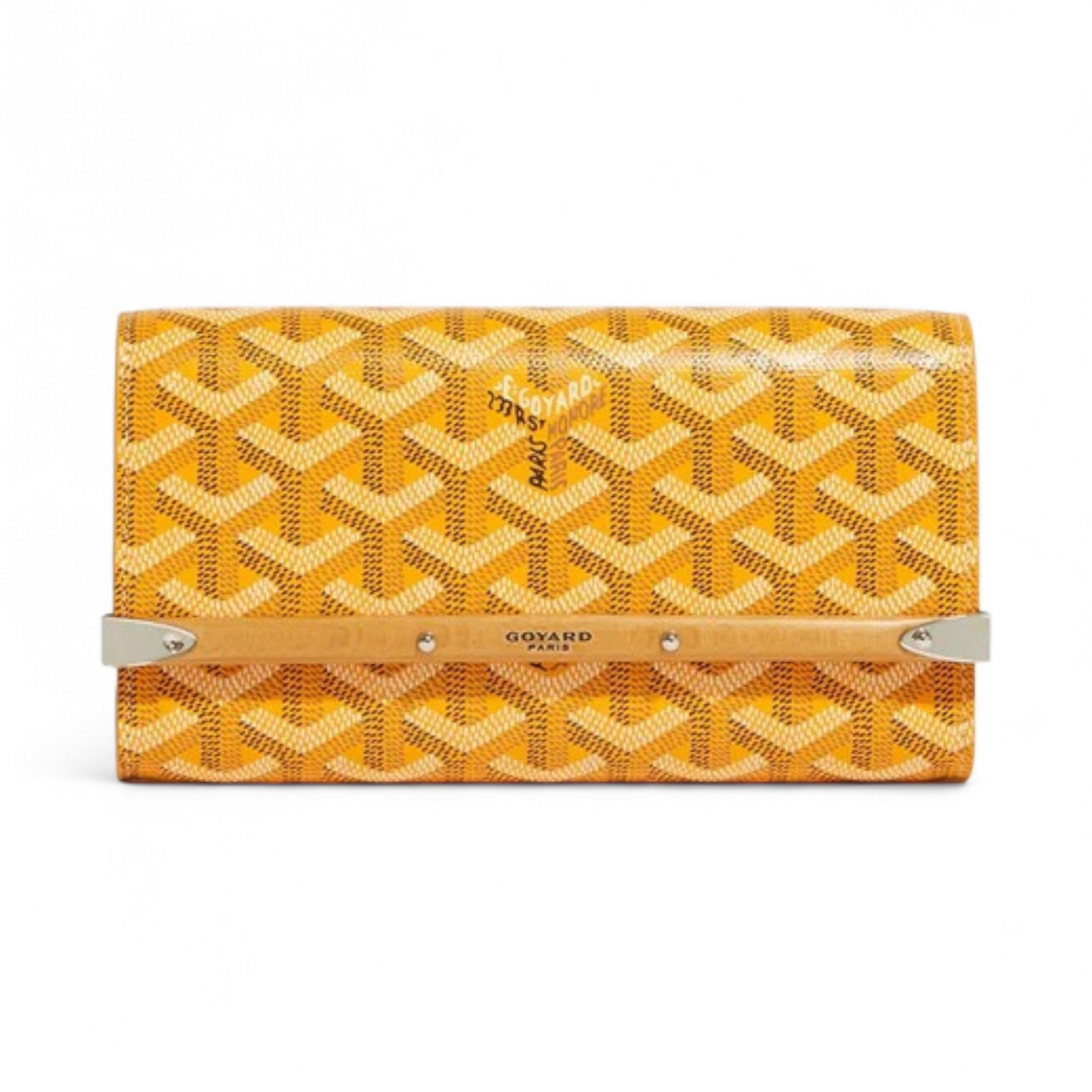 GOYARD MONTE-CARLO YELLOW MINI CASE (Ref GO-YELLO-P-29996)