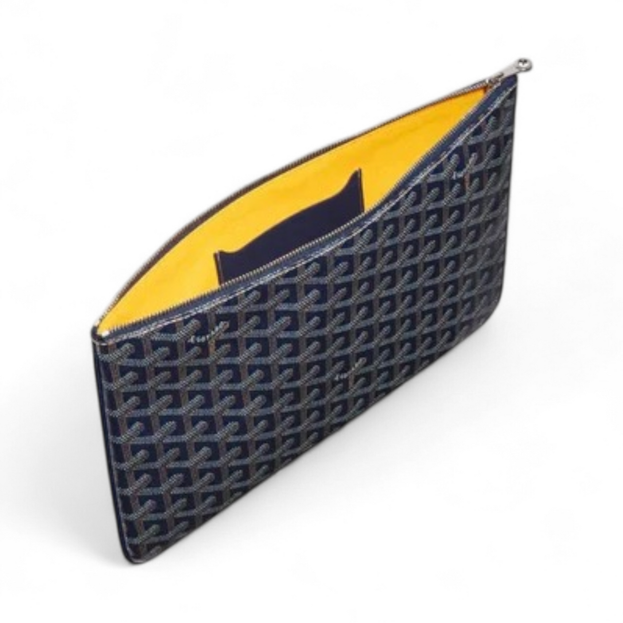 GOYARD SÉNAT MM NAVY BLUE POUCH (Ref GO-BLUE-P-37605)