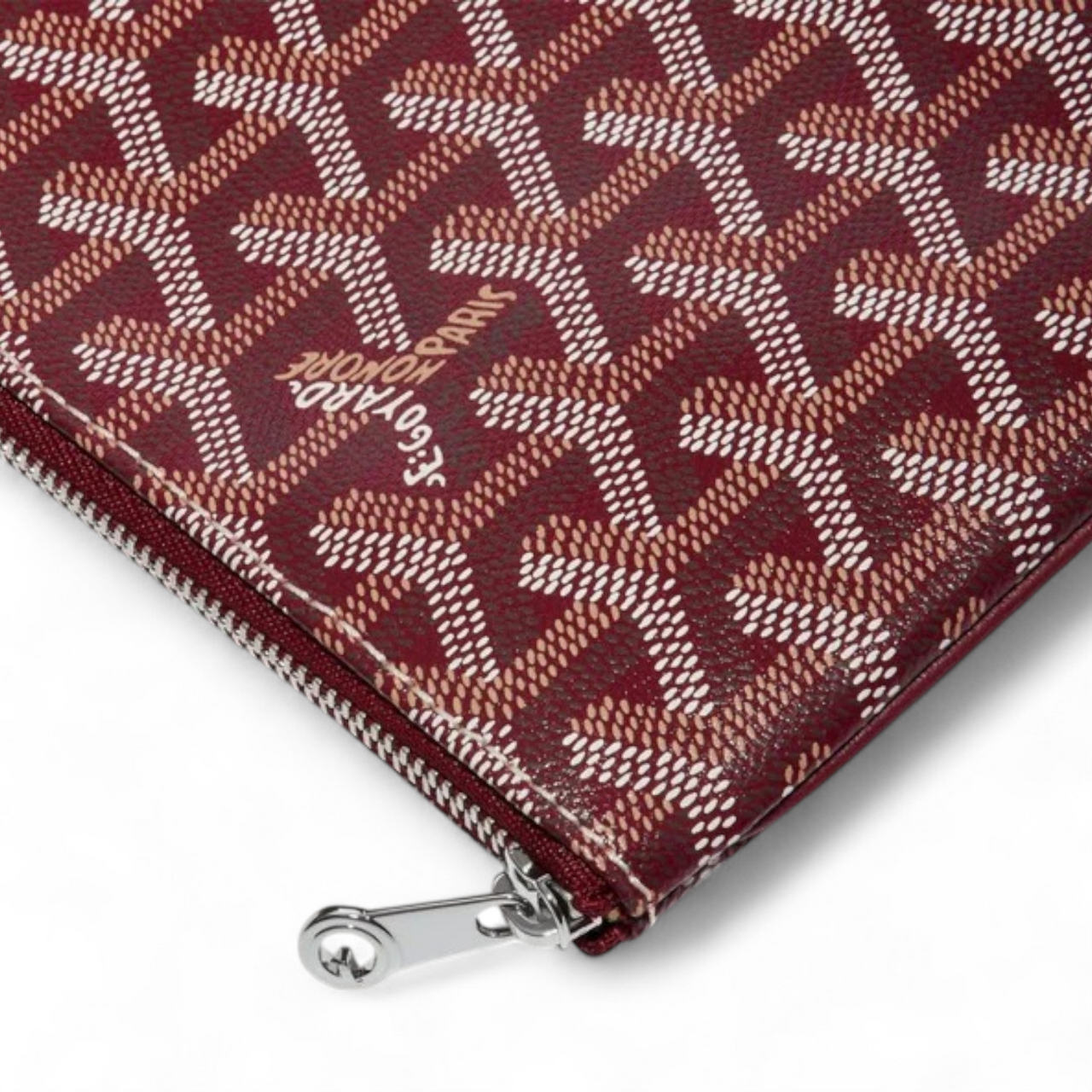 GOYARD SÉNAT MM BURGUNDY POUCH (Ref GO-BURGU-P-30011)