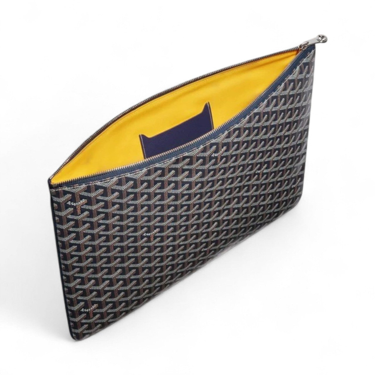 GOYARD SENAT GM NAVY BLUE POUCH (Ref GO-BLUE-P-37604)