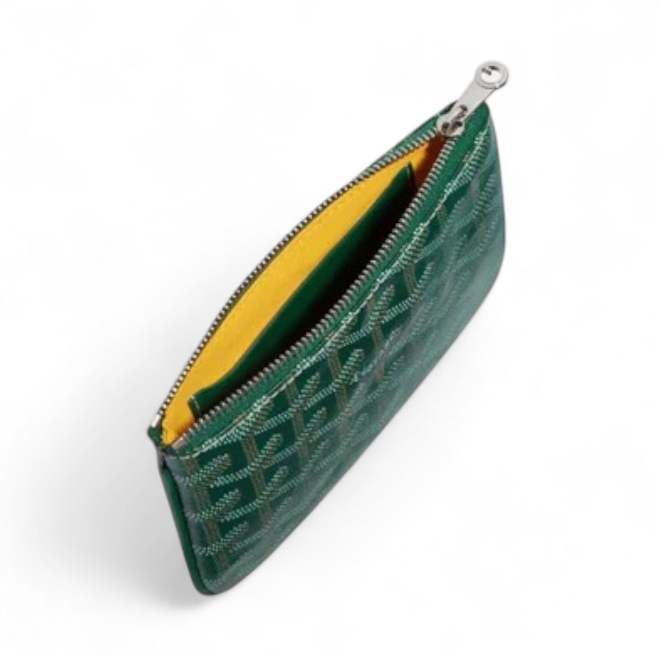 GOYARD SÉNAT MINI GREEN POUCH (Ref GO-GREEN-P-30030)