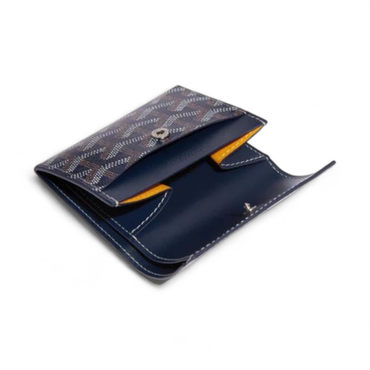 GOYARD MARIGNY NAVY BLUE WALLET (Ref GO-BLUE-W-37602)