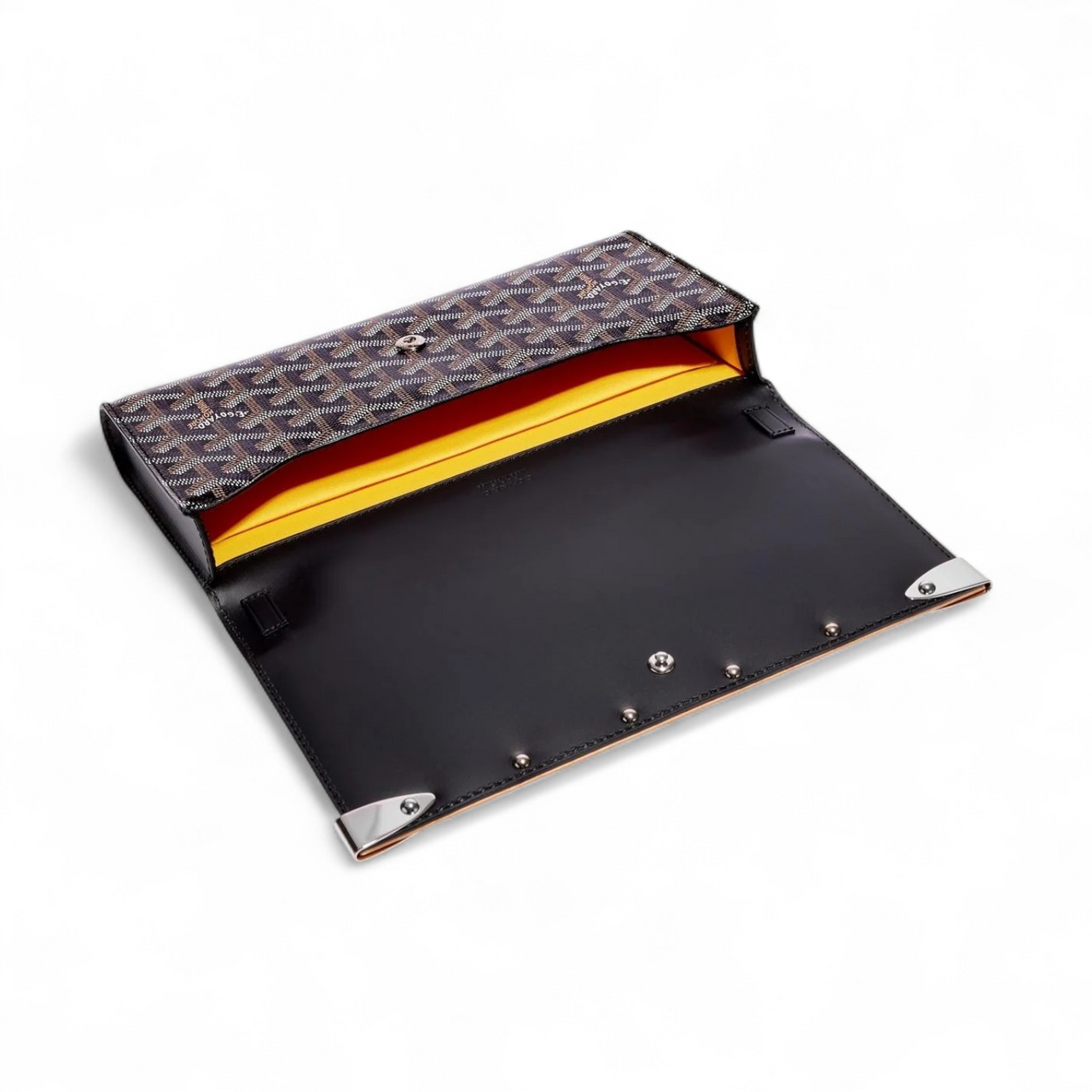 GOYARD MONTE-CARLO PM BLACK CLUTCH (Ref GO-BLACK-B-29906)