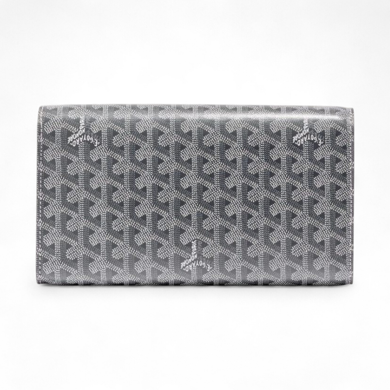 GOYARD MONTE-CARLO PM GREY CLUTCH (Ref GO-GREY-B-29917)