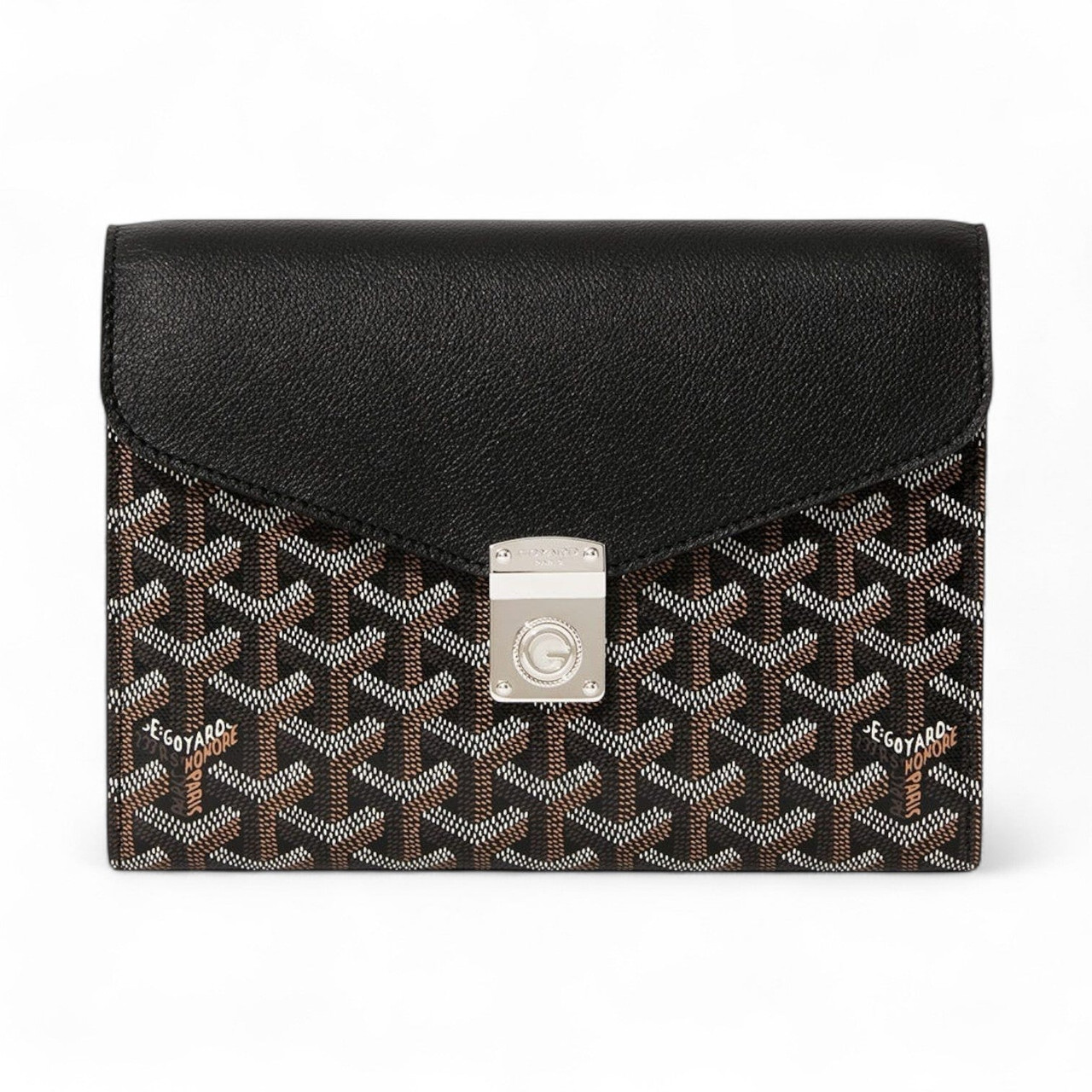 GOYARD CHYPRE POUCH BLACK WALLET (Ref GO-BLACK-W-29829)
