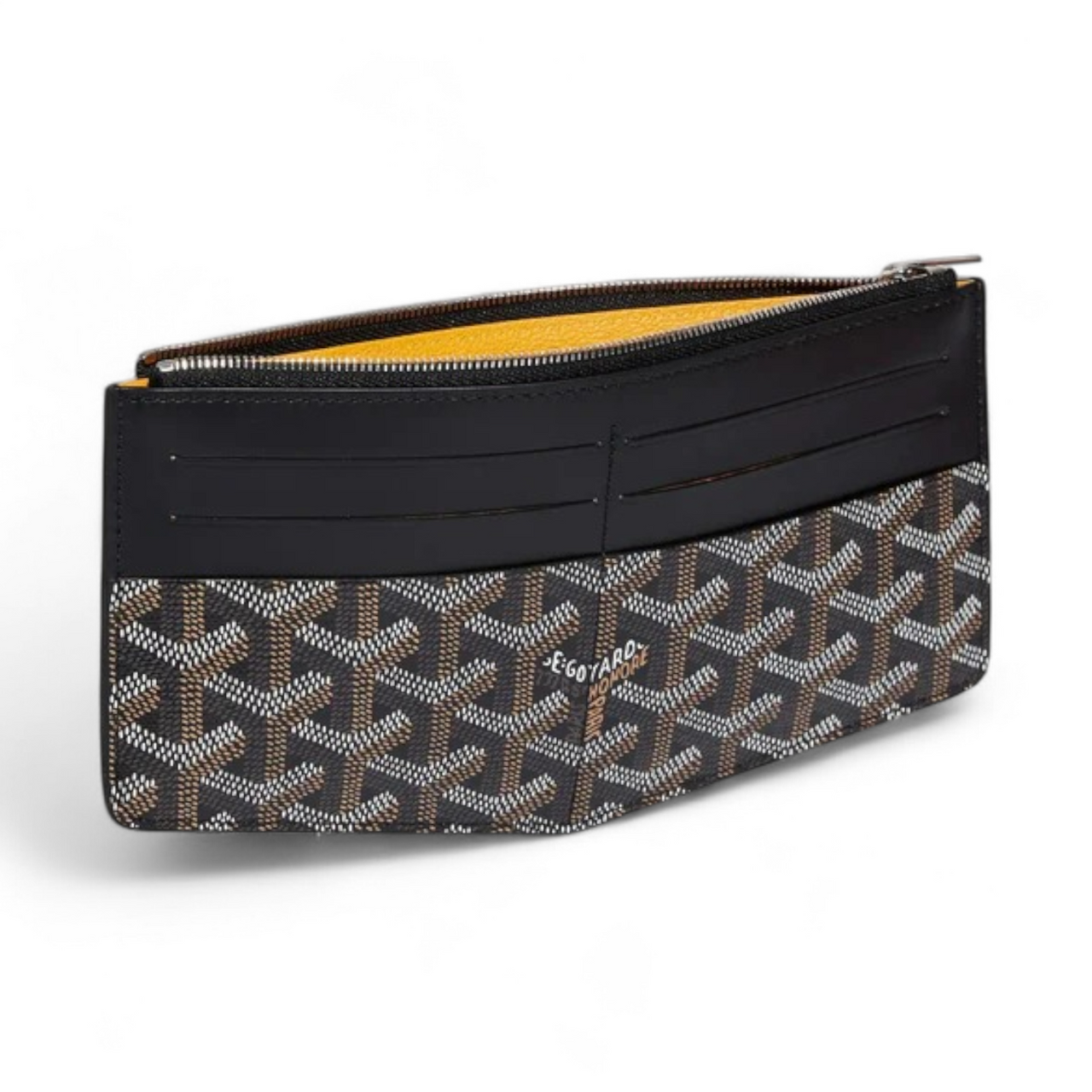 GOYARD INSERT LOUISE BLACK CARD HOLDER (Ref GO-BLACK-C-29721)