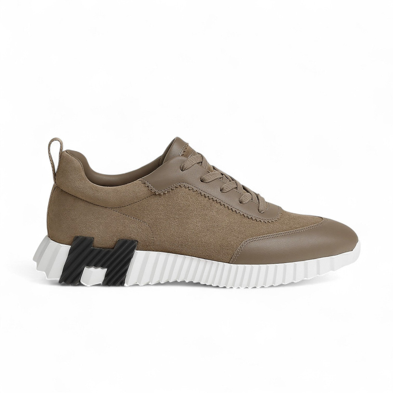 HERMES MEN BROWN BOUNCING SNEAKER (Ref HE-39-S-34375)