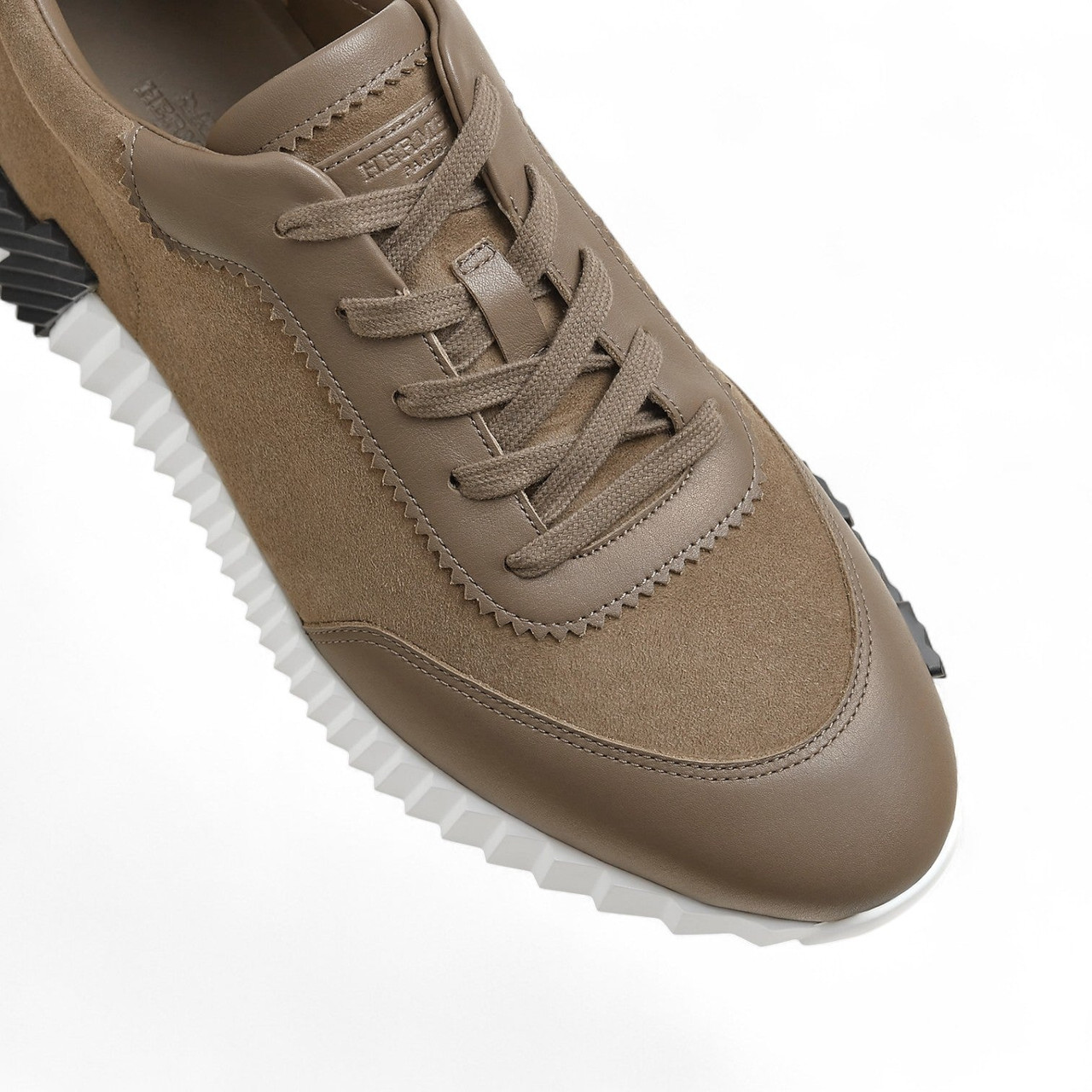 HERMES MEN BROWN BOUNCING SNEAKER (Ref HE-39-S-34375)