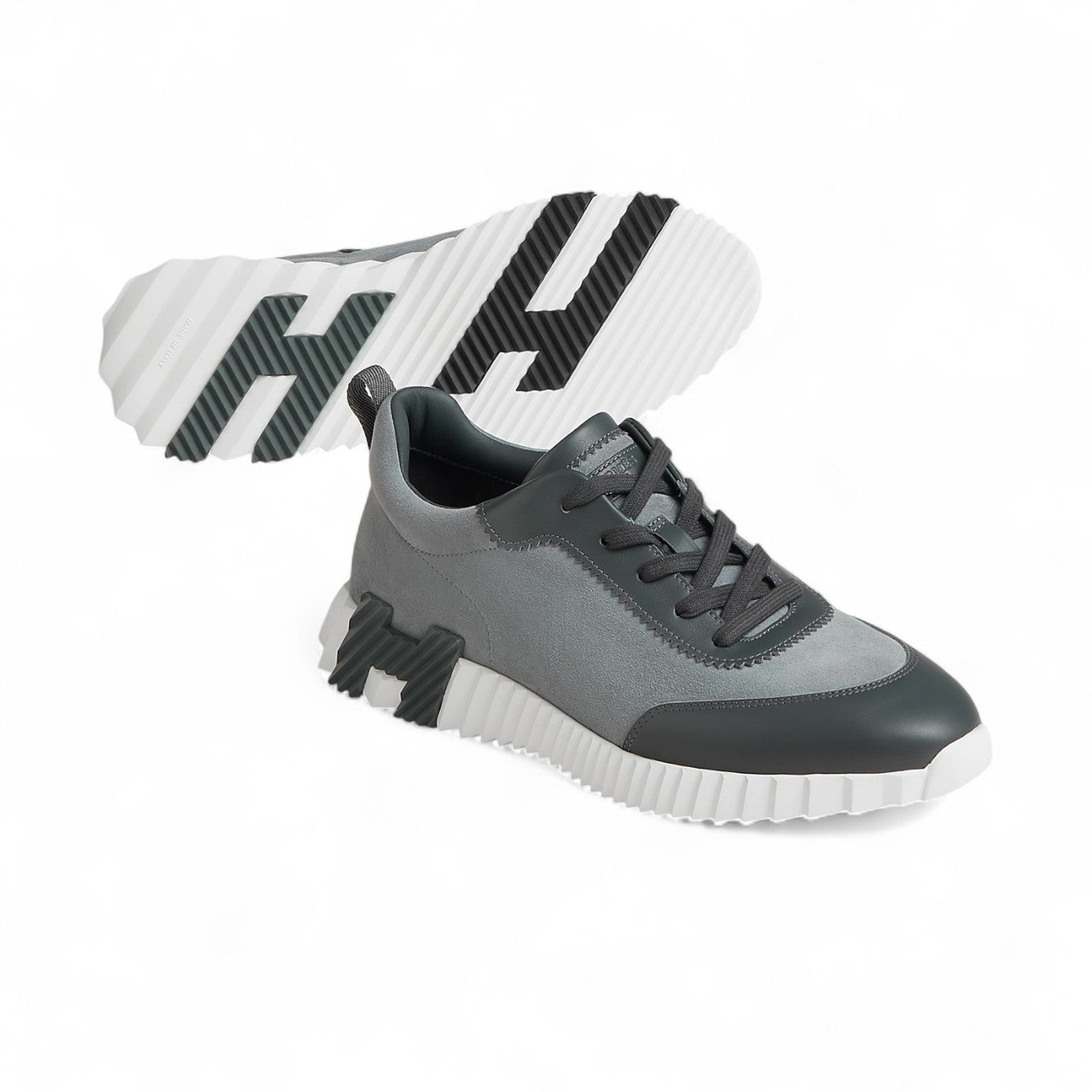 HERMES MEN GREY BOUNCING SNEAKER (Ref HE-39-S-34384)