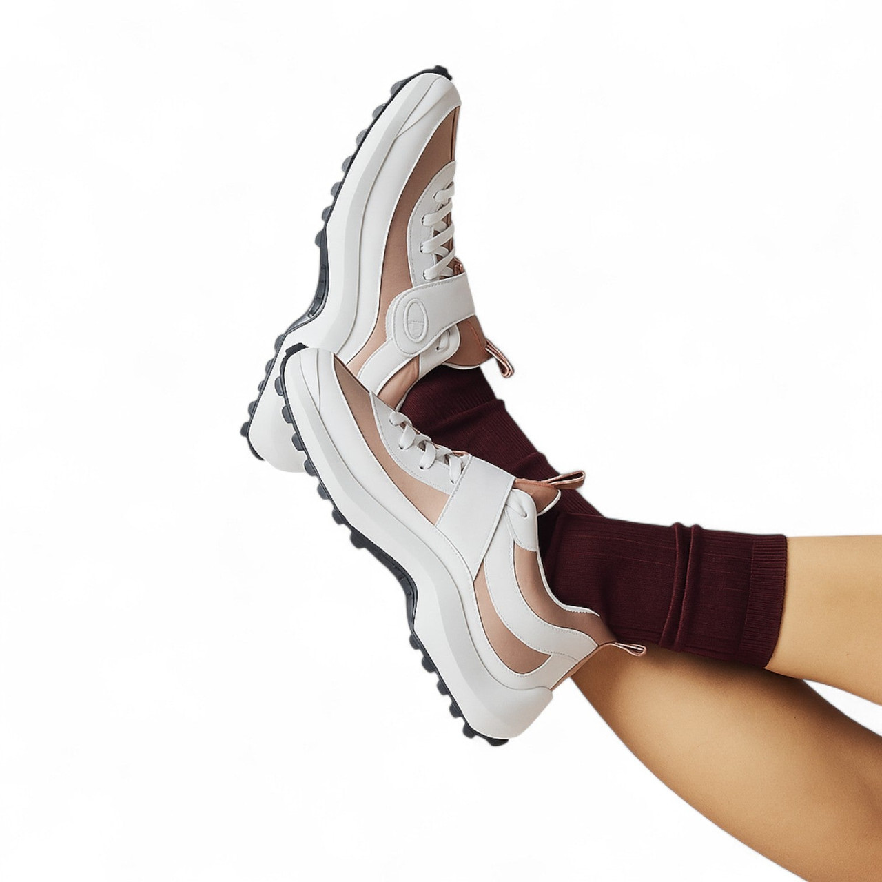 HERMES LOOP WOMEN PINK SNEAKER (Ref HE-34-S-34582)